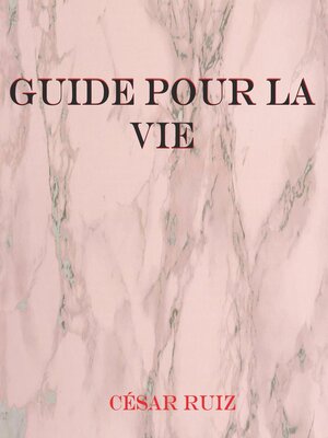 cover image of Guide pour la Vie